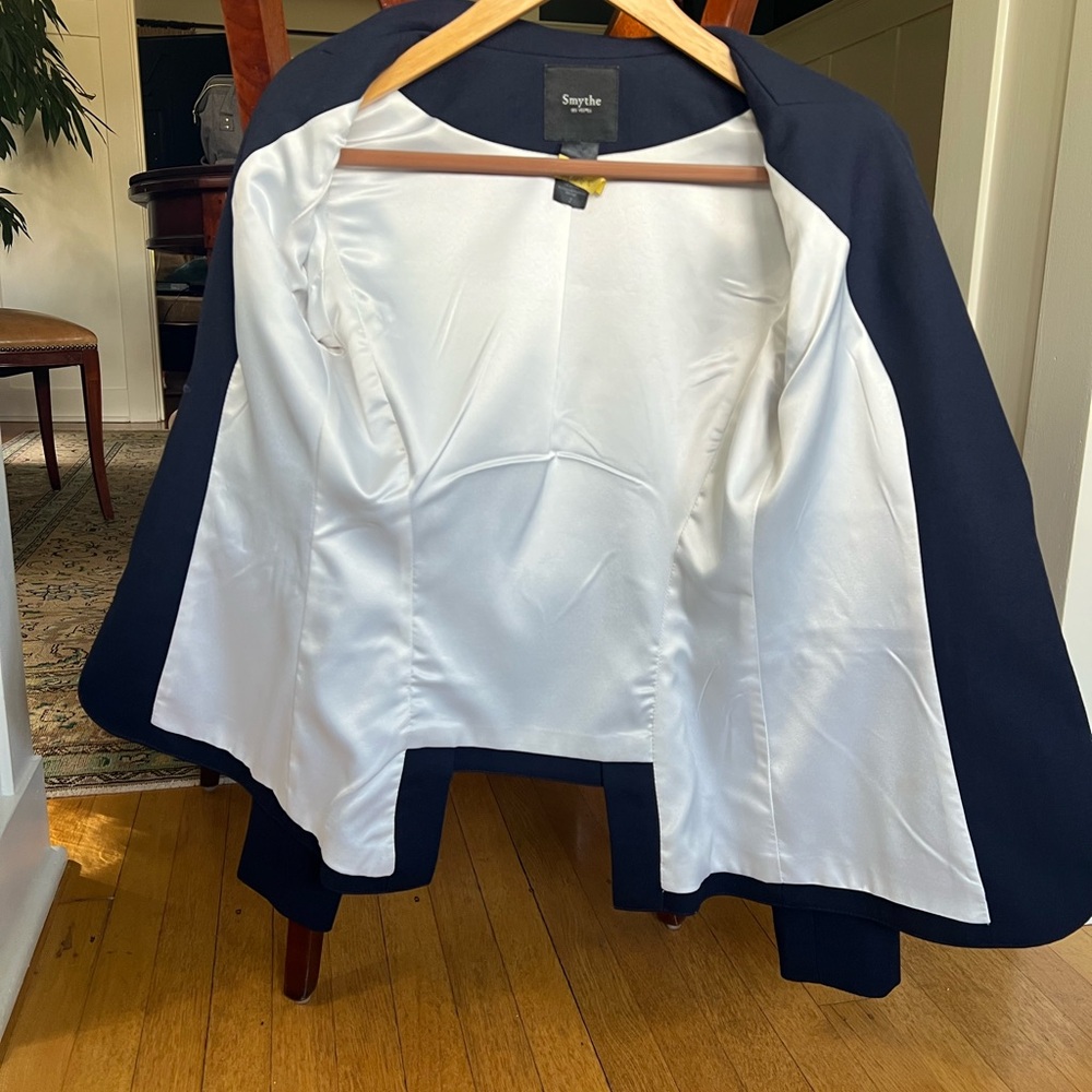 Smythe Classic Duchess Blazer in Navy ASO Kate Middleton - Picture 10 of 10